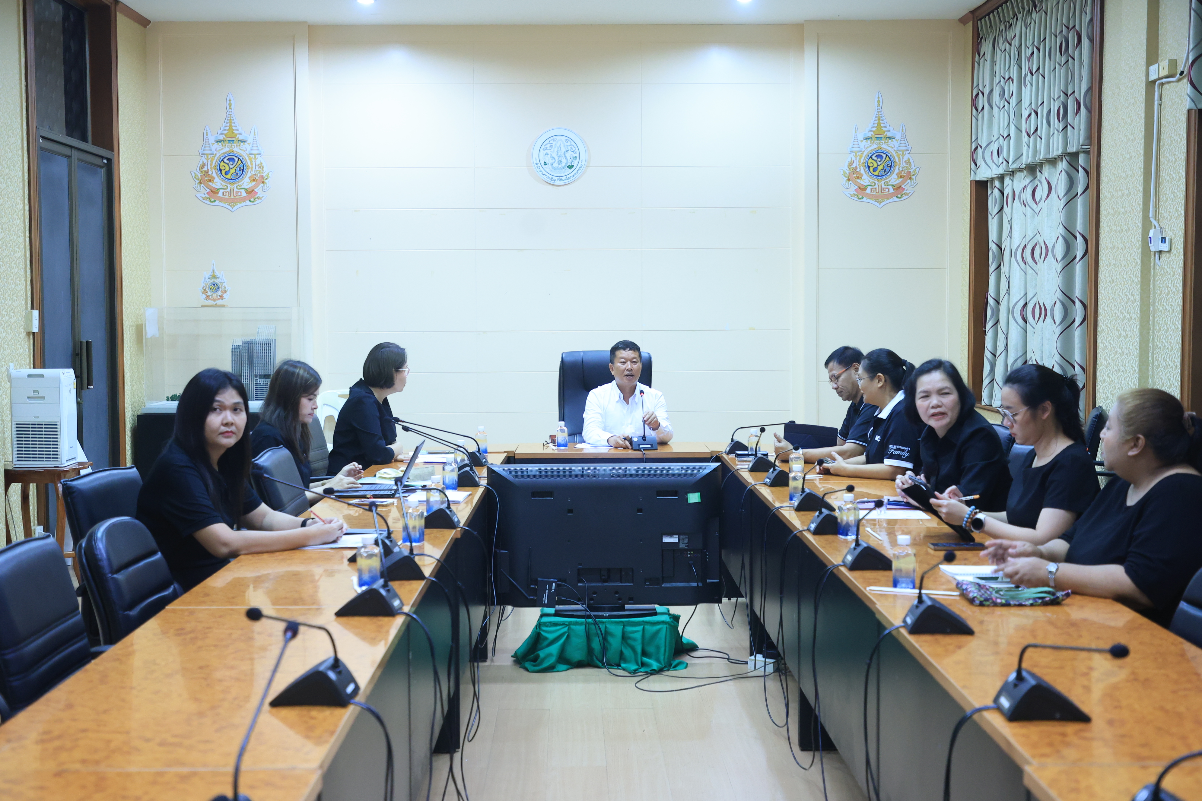 title - ส.ป.ก.ประชุมชี้แจงการฝึกอาชีพของนักศึกษาจากวิทยาลัยเทคนิค ณ กลุ่มงานช่างและแผนที่ ส.ป.ก.จังหวัด